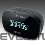 Интерактивное решение Muse  DAB+/FM Dual Alarm Clock Radio M-150 CDB Alarm function, AUX in, Black 