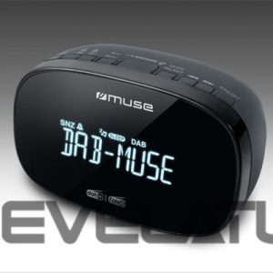 Интерактивное решение Muse  DAB+/FM Dual Alarm Clock Radio M-150 CDB Alarm function, AUX in, Black 