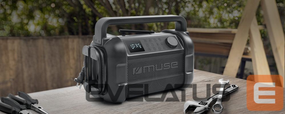 Компьютерные колонки Muse M-928 FB Jobsite Radio speaker, Black