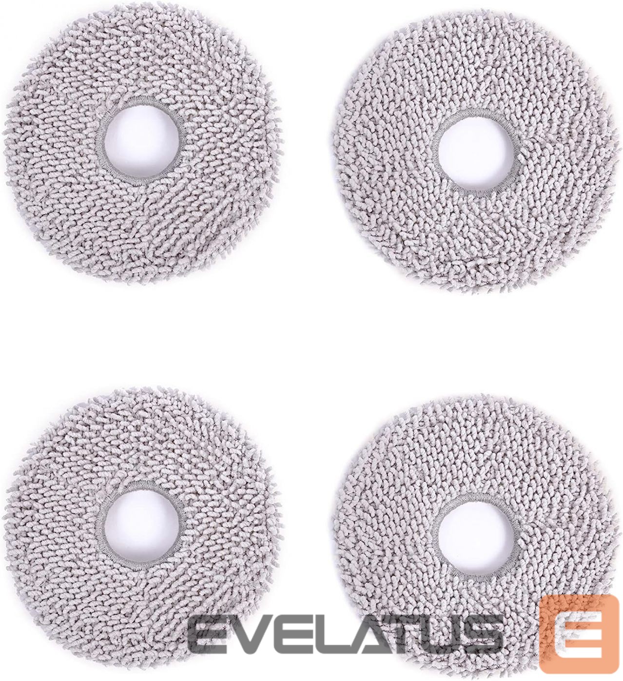 Аксессуар для пылесосов Ecovacs Washable Improved Mopping Pads for OZMO Turbo Mopping Systems of X1 OMNI/X1 TURBO/T10 TURBO/ T20 OMNI D-WP04-0012 4 pc(s)