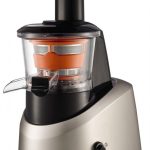 Другая малая бытовая техника TEFAL  Slow Juicer ZC255B38 Type Electric Silver/ black 200 W Extra large fruit input Number of speeds 2 82 RPM 