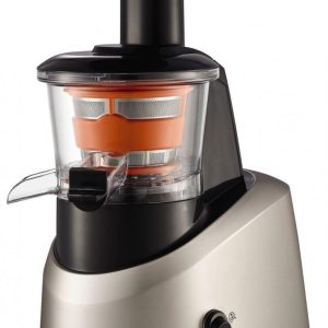 Другая малая бытовая техника TEFAL  Slow Juicer ZC255B38 Type Electric Silver/ black 200 W Extra large fruit input Number of speeds 2 82 RPM 