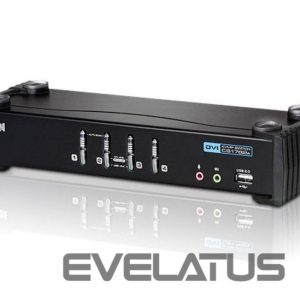 Сервер - Прочие аксессуары Aten  4-Port USB DVI/Audio KVMP Switch  4-Port USB DVI/Audio KVMP  Switc 