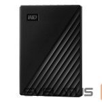 Жесткий диск HDD Western Digital  WD My Passport 1TB portable HDD Black 