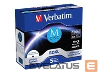 Оптическая матрица Verbatim  VERBATIM BluRay M-DISC BD-R 100GB 5pc 