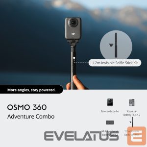Спортивная камера DJI  CAMERA OSMO 360 ADVENTURE/COMBO CP.OS.00000442 