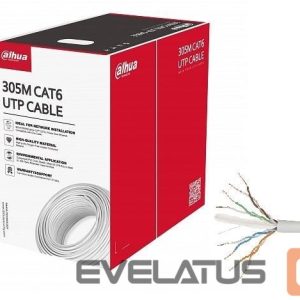 Коммутатор DAHUA  CABLE CAT6 UTP 305M WHITE/PFM920I-6UN-C 
