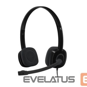 Проводные наушники Logitech  HEADSET STEREO H151/BLACK 981-000589 