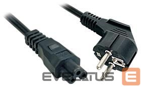 Переходник LINDY  CABLE POWER SCHUKO TO C5/2M 30405 
