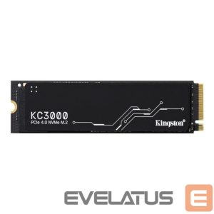 Жесткий диск SSD Kingston  SSD||KC3000|4TB|M.2|PCIE|NVMe|3D TLC|Write speed 7000 MBytes/sec|Read speed 7000 MBytes/sec|3.5mm|MTBF 1800000 hours|SKC3000D/4096G 