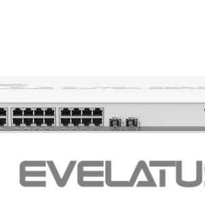 Коммутатор Mikrotik  NET SWITCH 24PORT 1000M 2SFP+/CSS326-24G-2S+RM 