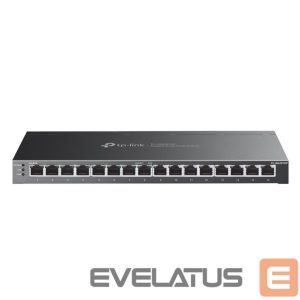 Коммутатор TP-Link  Switch||TL-SG2016P|16x10Base-T / 100Base-TX / 1000Base-T|PoE+ ports 8|120 Watts|TL-SG2016P 