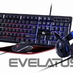 Компьютерная клавиатура Gembird  KEYBOARD USB GAMING KIT ENG/GHOST GGS-UMGL4-02 