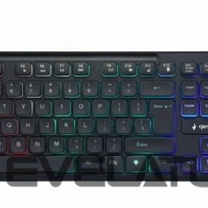 Компьютерная клавиатура Gembird  KEYBOARD MULTIMEDIA USB ENG/BLACK KB-UML-02 