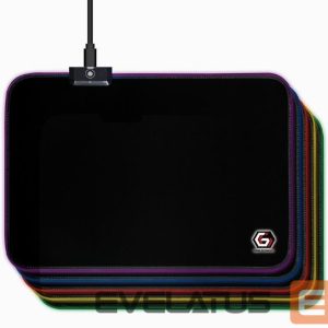 Компьютерная мышь Gembird  MOUSE PAD GAMING LED MEDIUM/MP-GAMELED-M 