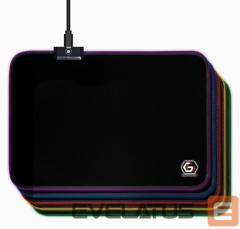 Компьютерная мышь Gembird MOUSE PAD GAMING LED MEDIUM/MP-GAMELED-M