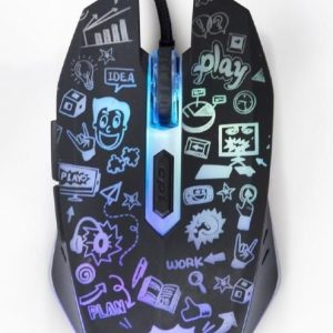 Компьютерная мышь Gembird  MOUSE USB OPTICAL BLACK/MUS-6B-GRAFIX-01 