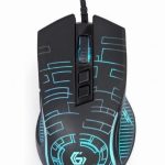 Компьютерная мышь Gembird  MOUSE USB OPTICAL GAMING/BLACK MUSG-RGB-01 