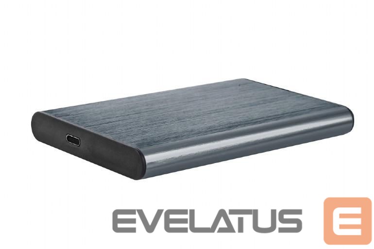 Жесткий диск HDD Gembird HDD CASE EXT. USB-C 2.5"/GREY EE2-U3S-6