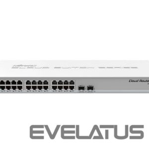 Коммутатор Mikrotik  NET ROUTER/SWITCH 24PORT 1000M/CRS326-24G-2S+RM 