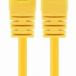 Коммутатор Gembird  PATCH CABLE CAT5E UTP 5M/YELLOW PP12-5M/Y 