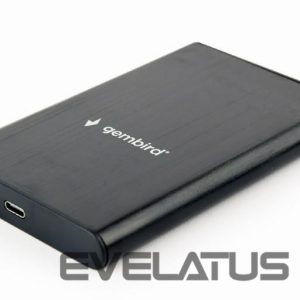 Жесткий диск HDD Gembird  HDD CASE EXT. USB-C 2.5"/BLACK EE2-U3S-6 