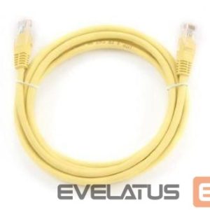 Коммутатор Gembird  PATCH CABLE CAT5E UTP 2M/YELLOW PP12-2M/Y 