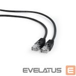 Коммутатор Gembird  PATCH CABLE CAT5E UTP 3M/BLACK PP12-3M/BK 