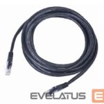 Коммутатор Gembird  PATCH CABLE CAT5E UTP 5M/BLACK PP12-5M/BK 