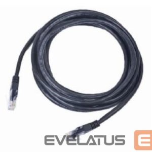 Коммутатор Gembird  PATCH CABLE CAT5E UTP 5M/BLACK PP12-5M/BK 