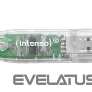 Флеш-накопитель Intenso  MEMORY DRIVE FLASH USB2 32GB/TRANSPARENT 3502480 