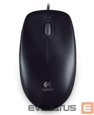 Компьютерная мышь Logitech MOUSE USB OPTICAL B100/BLACK OEM 910-003357