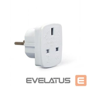 Переходник Gembird  POWER ADAPTER AC UK TO EU/A-AC-UKEU-001 