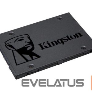 Жесткий диск SSD Kingston  SSD||480GB|SATA 3.0|TLC|Write speed 450 MBytes/sec|Read speed 500 MBytes/sec|2,5"|TBW 160 TB|MTBF 1000000 hours|SA400S37/480G 
