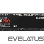 Жесткий диск SSD Samsung  SSD||990 PRO|1TB|M.2|PCIE|NVMe|MLC|Write speed 6900 MBytes/sec|Read speed 7450 MBytes/sec|2.3mm|TBW 600 TB|MTBF 1500000 hours|MZ-V9P1T0BW 