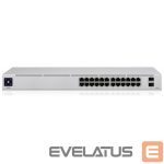 Коммутатор UBIQUITI  Switch||USW-Pro-24-PoE|Type L3|Desktop/pedestal|Rack|24x10Base-T / 100Base-TX / 1000Base-T|2xSFP+|PoE+ ports 16|400 Watts|USW-PRO-24-POE 