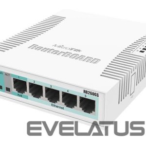 Коммутатор Mikrotik  Switch||CSS106-5G-1S|Desktop/pedestal|5x10Base-T / 100Base-TX / 1000Base-T|1xSFP|CSS106-5G-1S 