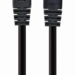 Коммутатор Gembird  PATCH CABLE CAT5E UTP 10M/BLACK PP12-10M/BK 