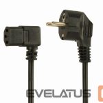 Переходник Gembird  CABLE POWER ANGLED VDE 1.5M/PC-186A-VDE1B-1.5M 