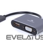Модули и трансиверы Gembird  I/O ADAPTER USB3 TO HDMI/VGA/GREY A-USB3-HDMIVGA-01 
