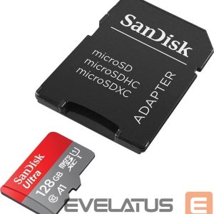 Другой аксессуар для компьютера SANDISK BY WESTERN DIGITAL  MEMORY MICRO SDXC 128GB UHS-I/W/A SDSQUAB-128G-GN6MA SANDISK 