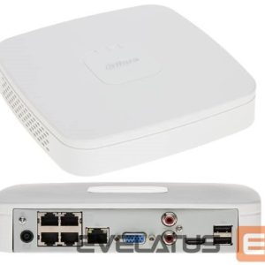 аксессуары для наблюдения DAHUA  NET VIDEO RECORDER 4CH 4POE/NVR4104-P-EI 