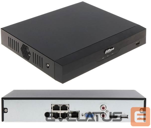 аксессуары для наблюдения DAHUA NET VIDEO RECORDER 4CH 4POE/NVR4104HS-P-EI
