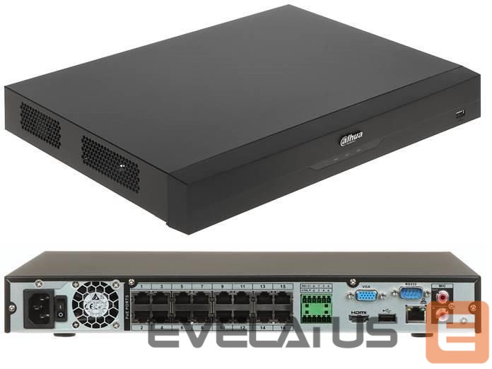 аксессуары для наблюдения DAHUA NET VIDEO RECORDER 16CH 16POE/NVR4216-16P-EI