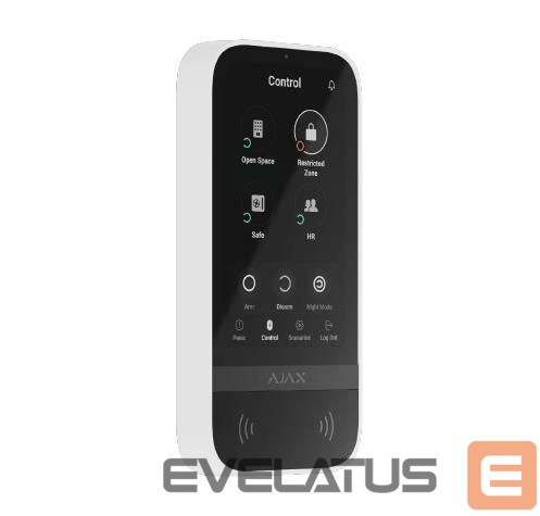 Сервер - Прочие аксессуары AJAX KEYPAD WRL TOUCHSCREEN/ASP WHITE 58455