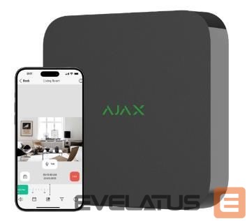 аксессуары для наблюдения AJAX NET VIDEO RECORDER 16CH/BLACK 70935