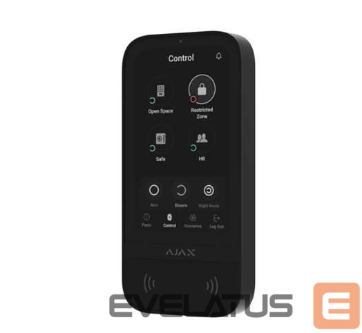 Сервер - Прочие аксессуары AJAX KEYPAD WRL TOUCHSCREEN/ASP BLACK 58454