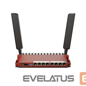 Роутер Mikrotik  Wireless Router||Wireless Router|Wi-Fi 6|IEEE 802.11ax|USB 3.0|8x10/100/1000M|1xSPF|Number of antennas 2|L009UIGS-2HAXD-IN 