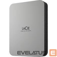 Жесткий диск HDD Lacie  External HDD||Mobile Drive Secure|STLR4000400|4TB|USB-C|USB 3.2|Colour Space Gray|STLR4000400 