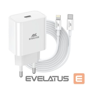 Зарядные устройства и провода RIVACASE  MOBILE CHARGER WALL/WHITE PS4101 WD5 